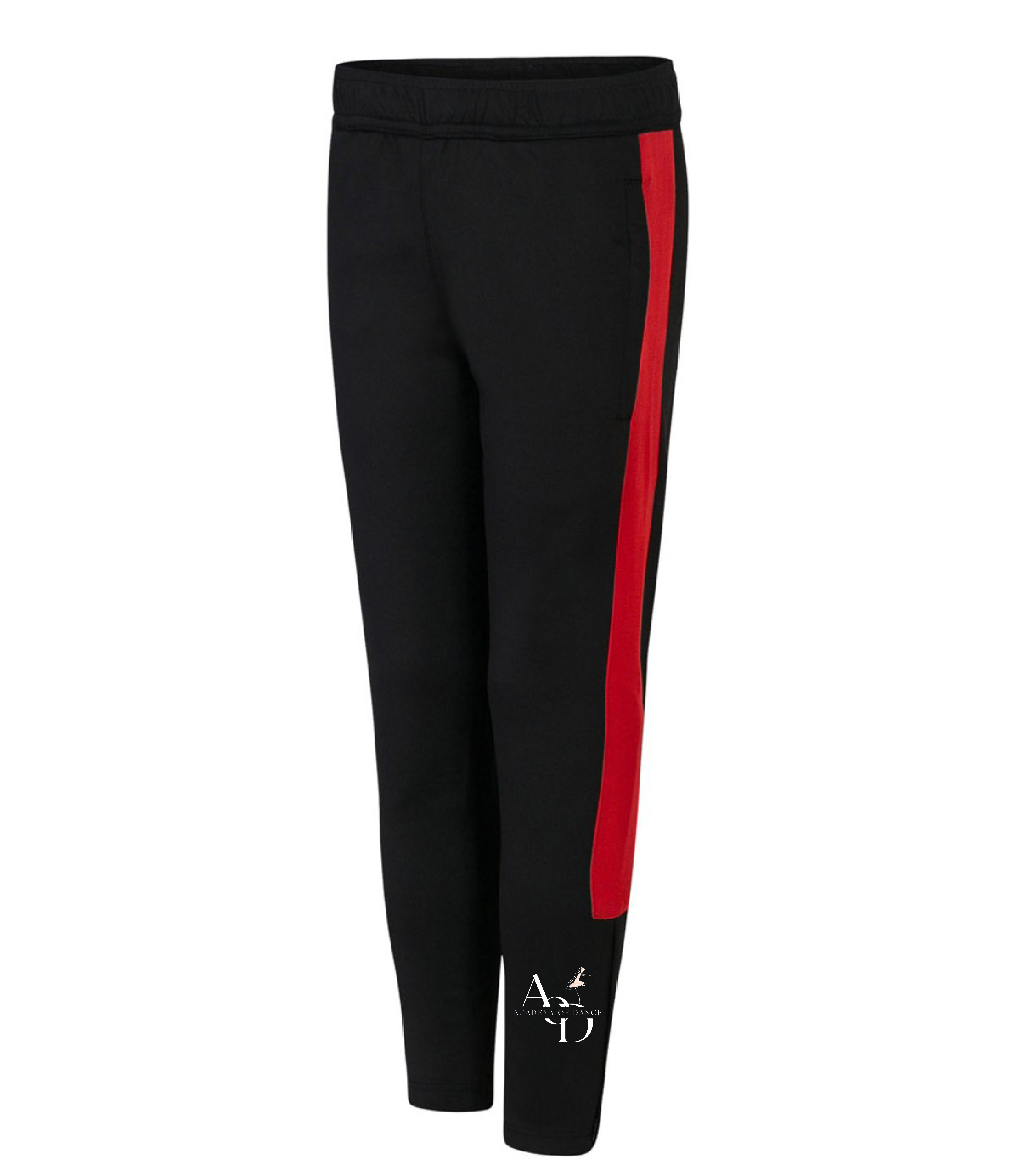 Academy of Dance Black & Red Tracksuit Bottoms