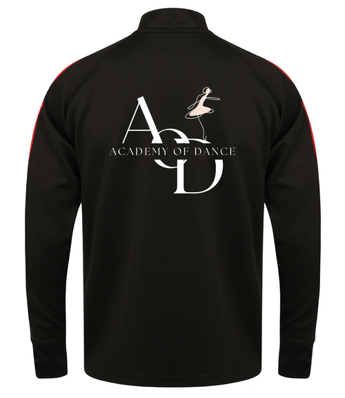 Academy of Dance Black & Red Tracksuit Top
